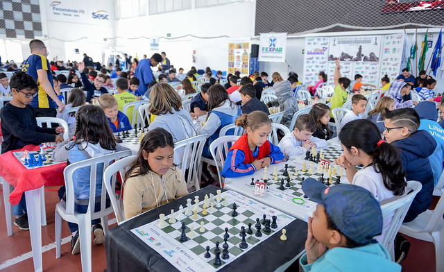 O Campeonato de Xadrez organizado pela - Sesc Campo Limpo