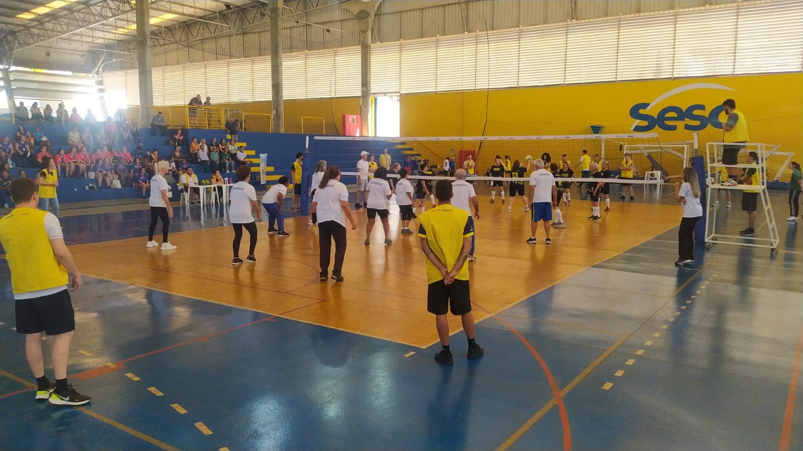 Vôlei Adaptado – Bola Agarrada/Câmbio - Sesc Paraná