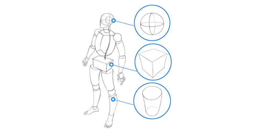 Como DESENHAR QUALQUER PERSONAGEM de ANIME!! (esboço passo a passo) 