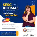 Sesc PR oferta 648 vagas gratuitas em cursos de Inglês e Espanhol