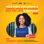 Sesc PR oferta bolsas de estudo para o Ensino Médio, em Curitiba